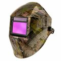 Powerweld Auto-Darkening Welding Helmet with Variable Shade TrueColor Lens, Shades 4-13, Real Camo PWH9000G9